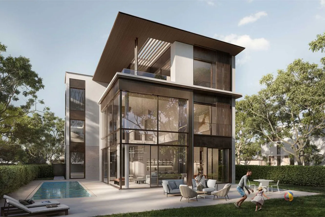 Residences with private green spaces and premium finishes
