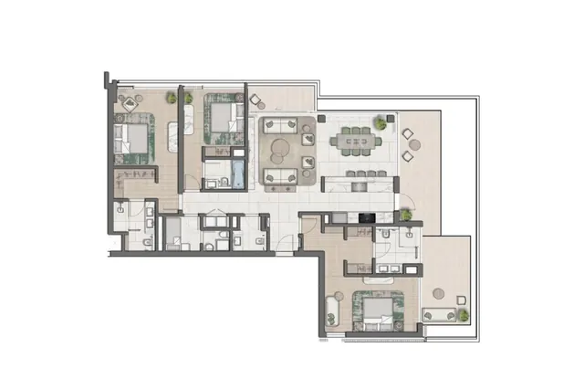3 bedroom Penthouse