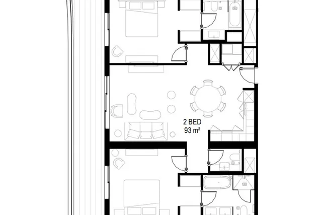 2 bedroom apartment