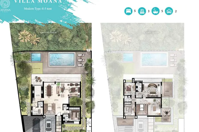 5 bedroom villa