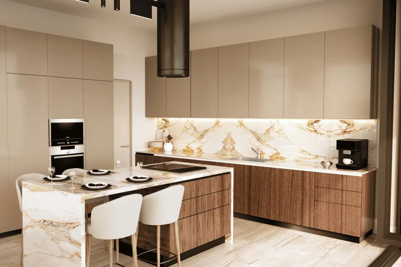 Premium finishes and appliances