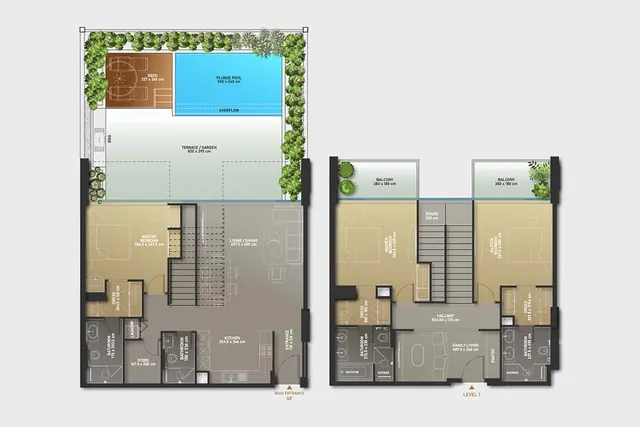 3 bedroom Duplex apartment