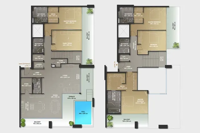 5 bedroom Duplex apartment