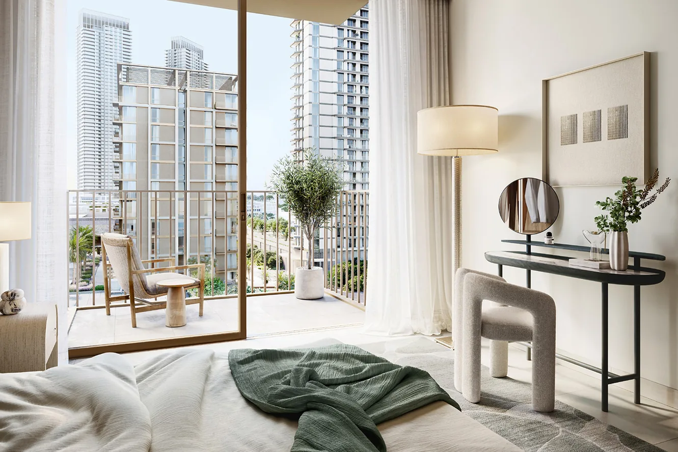 Apartments with studies and master bedrooms