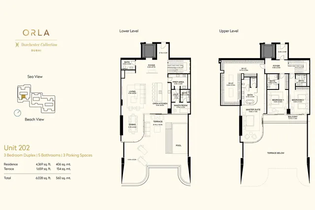 3 Bedroom Duplex