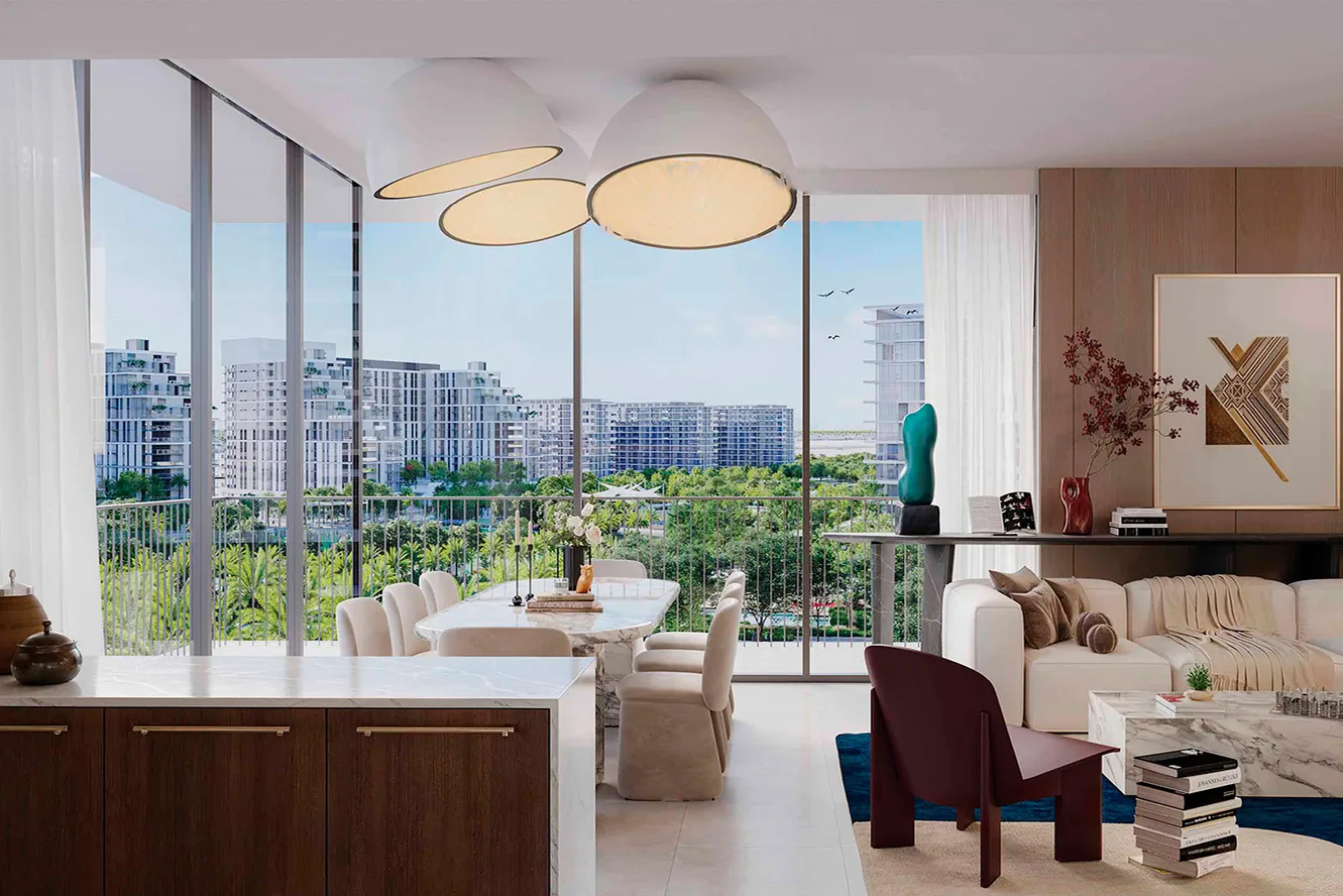Turnkey apartments with ready kitchens
