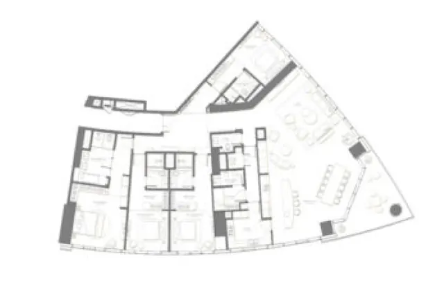 Tower 3, 4 bedroom penthouse
