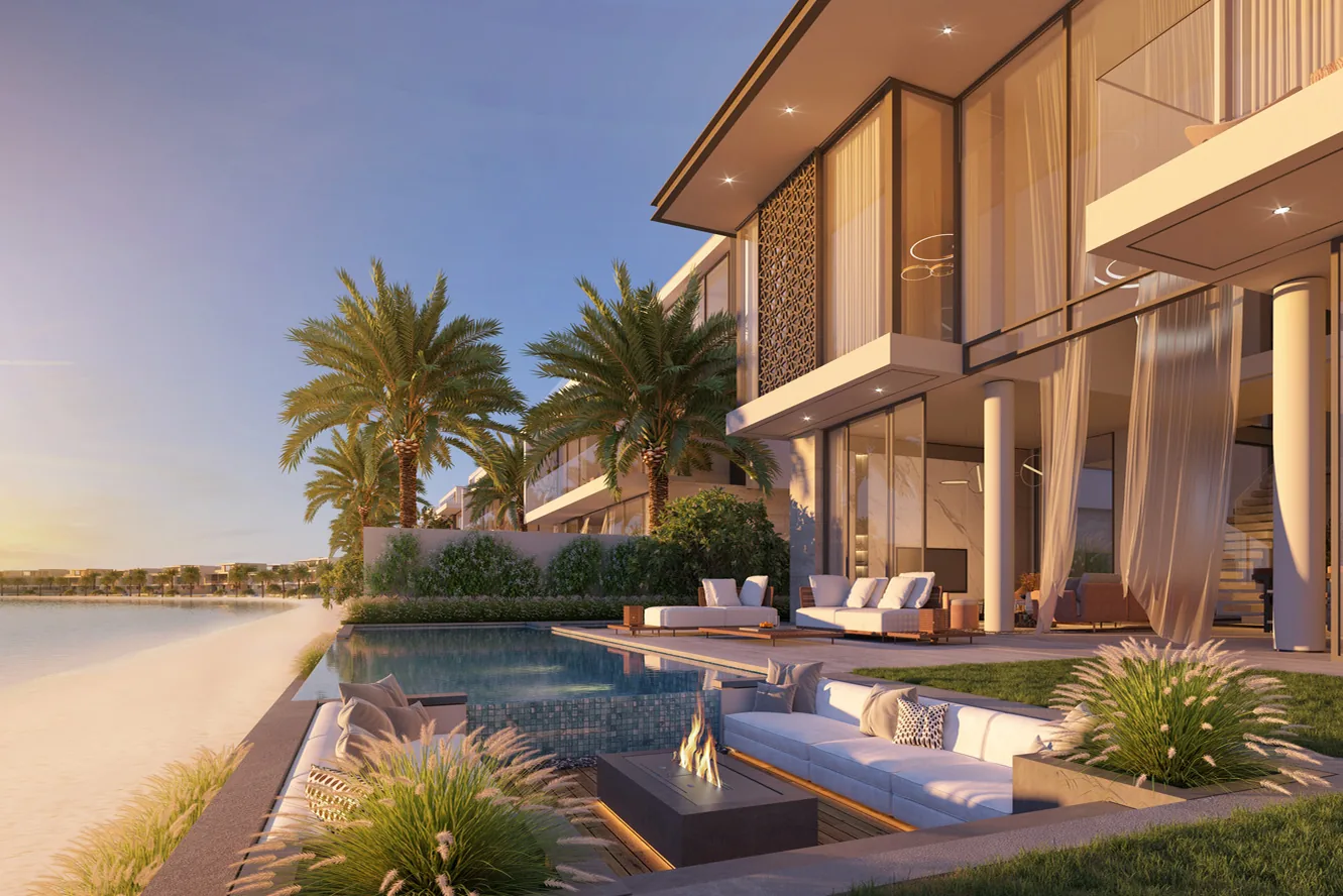 Beachfront villas with exclusive amenities
