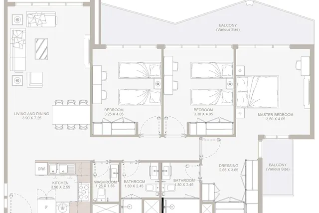 3 bedroom