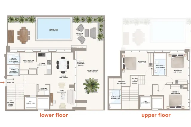 3 bedroom Duplex