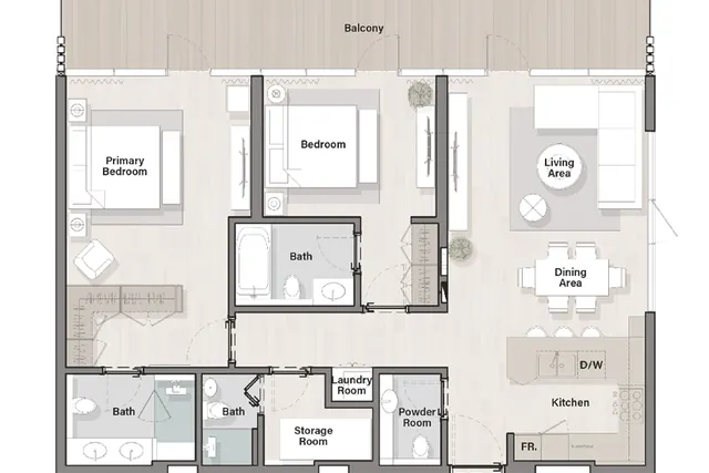 2 bedroom