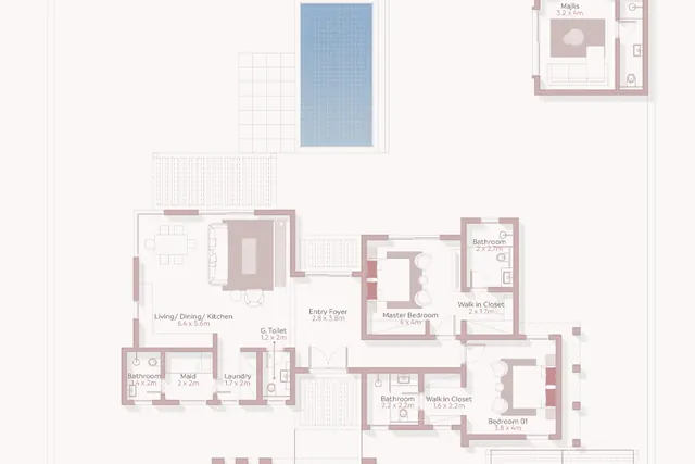 2 bedroom Villa