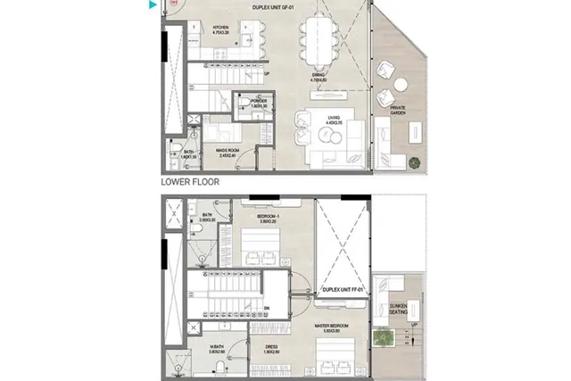 2 bedroom Townhouse
