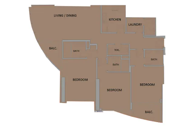 3 bedroom apartment