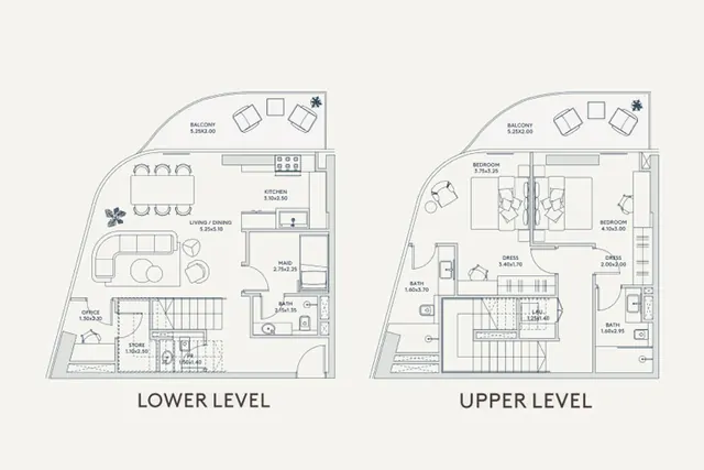 2 bedroom Duplex