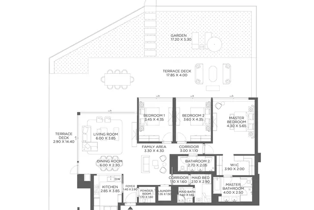 3 bedroom