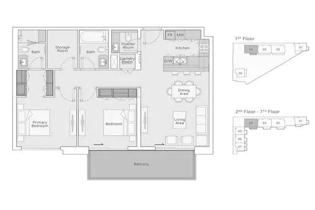 2 bedroom apartment