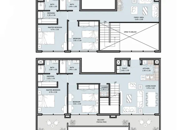4 bedroom penthouse