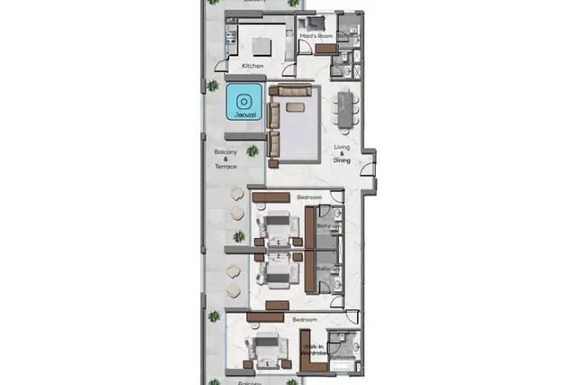 3 bedroom apartment