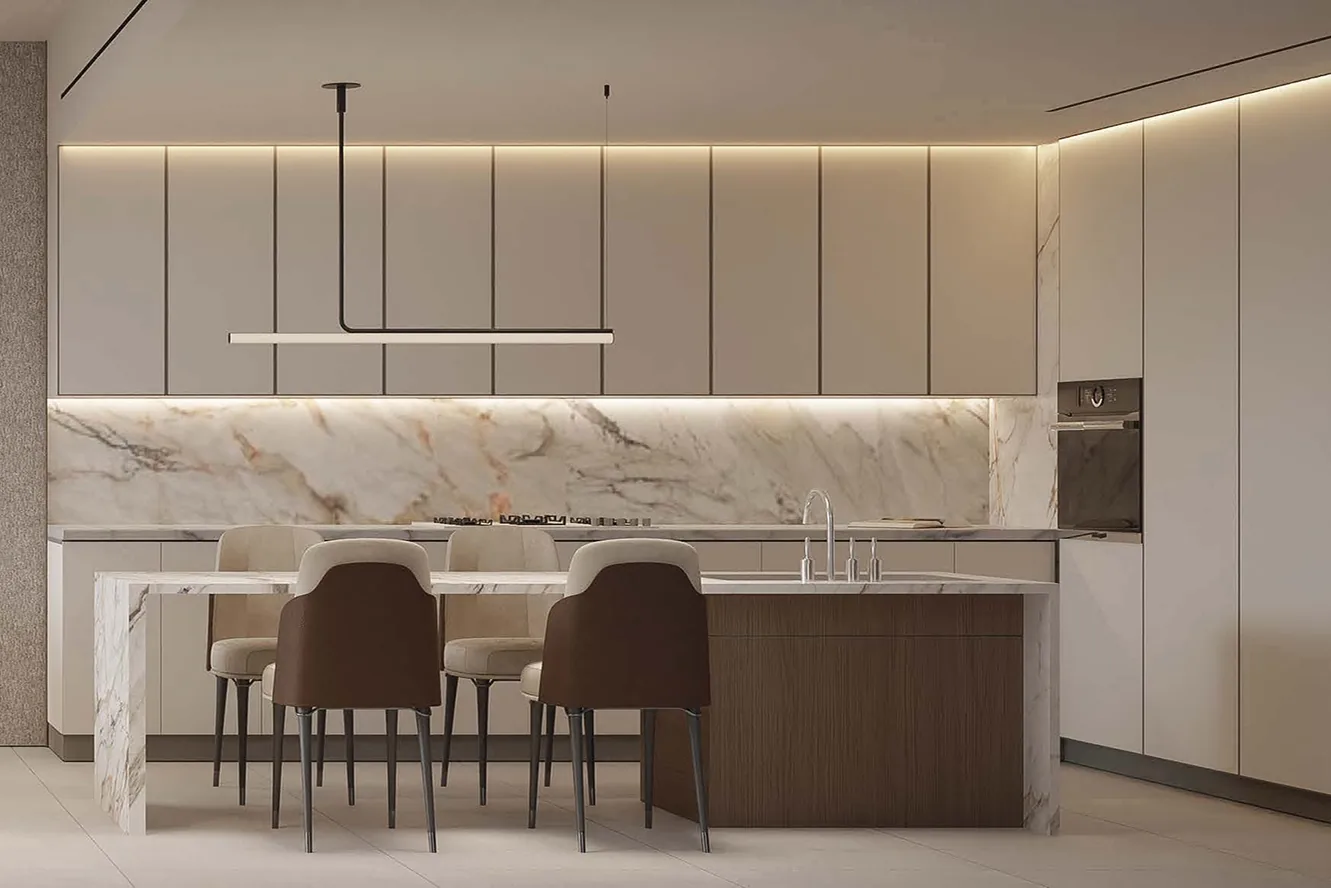 Turnkey apartments with furniture and appliances