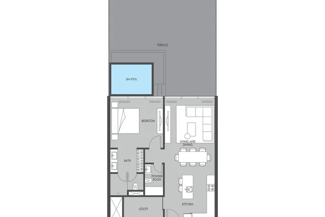 1 bedroom apartment