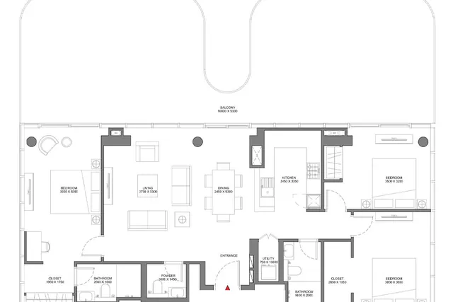 3 bedroom apartment