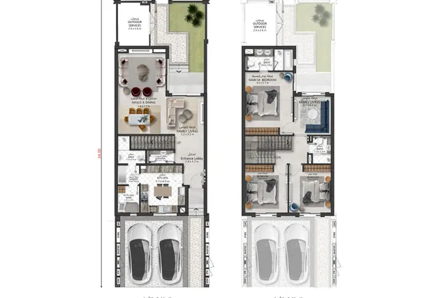 3 bedroom villa