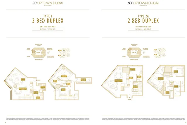 2 bed duplex