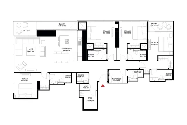 Tower A, 4 bedroom