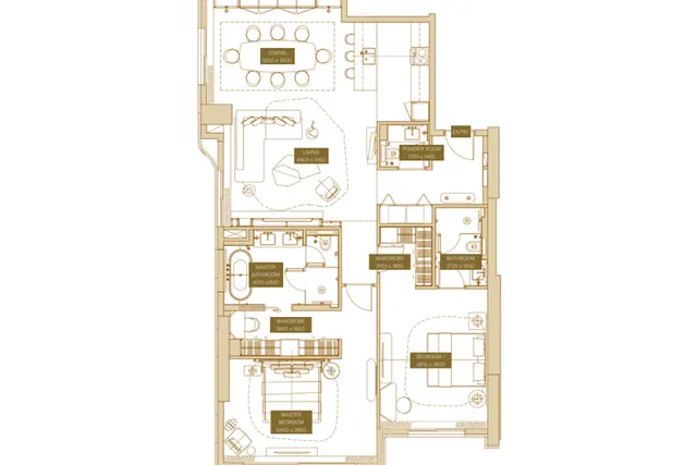 2 bedroom apartment