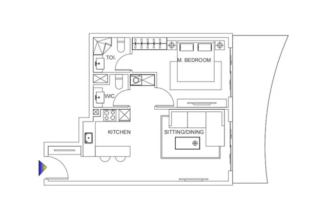 1 bedroom apartment