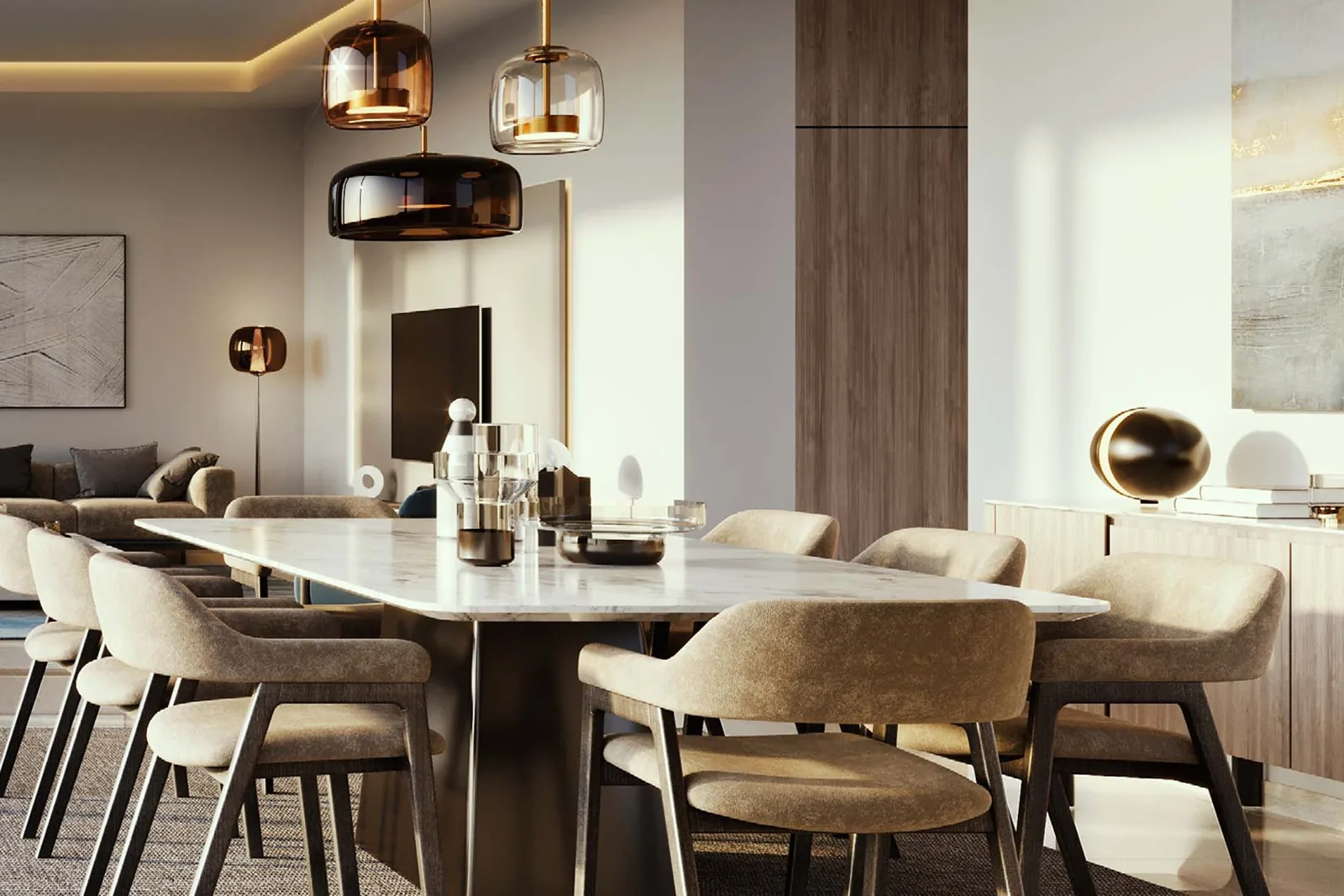 Fully furnished townhouses