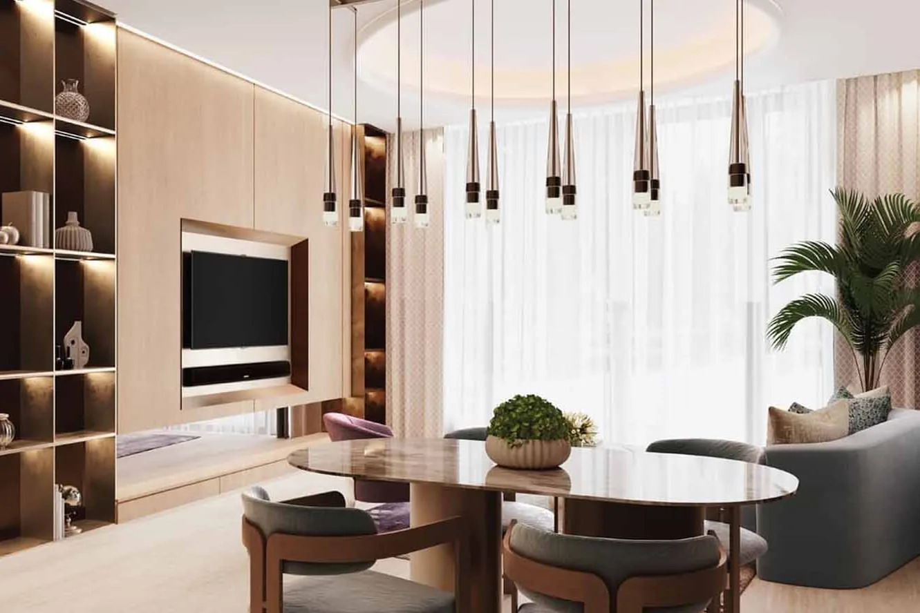 Premium apartments with furniture and appliances