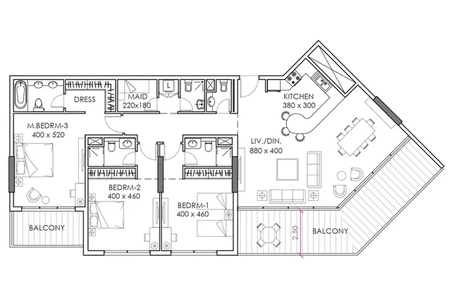 3 bedroom Townhouse