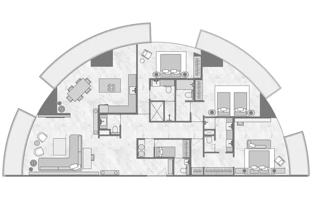 3 bedroom apartment