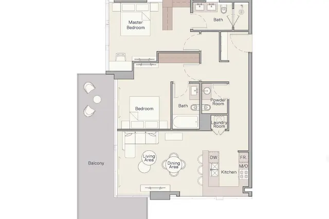 2 bedroom