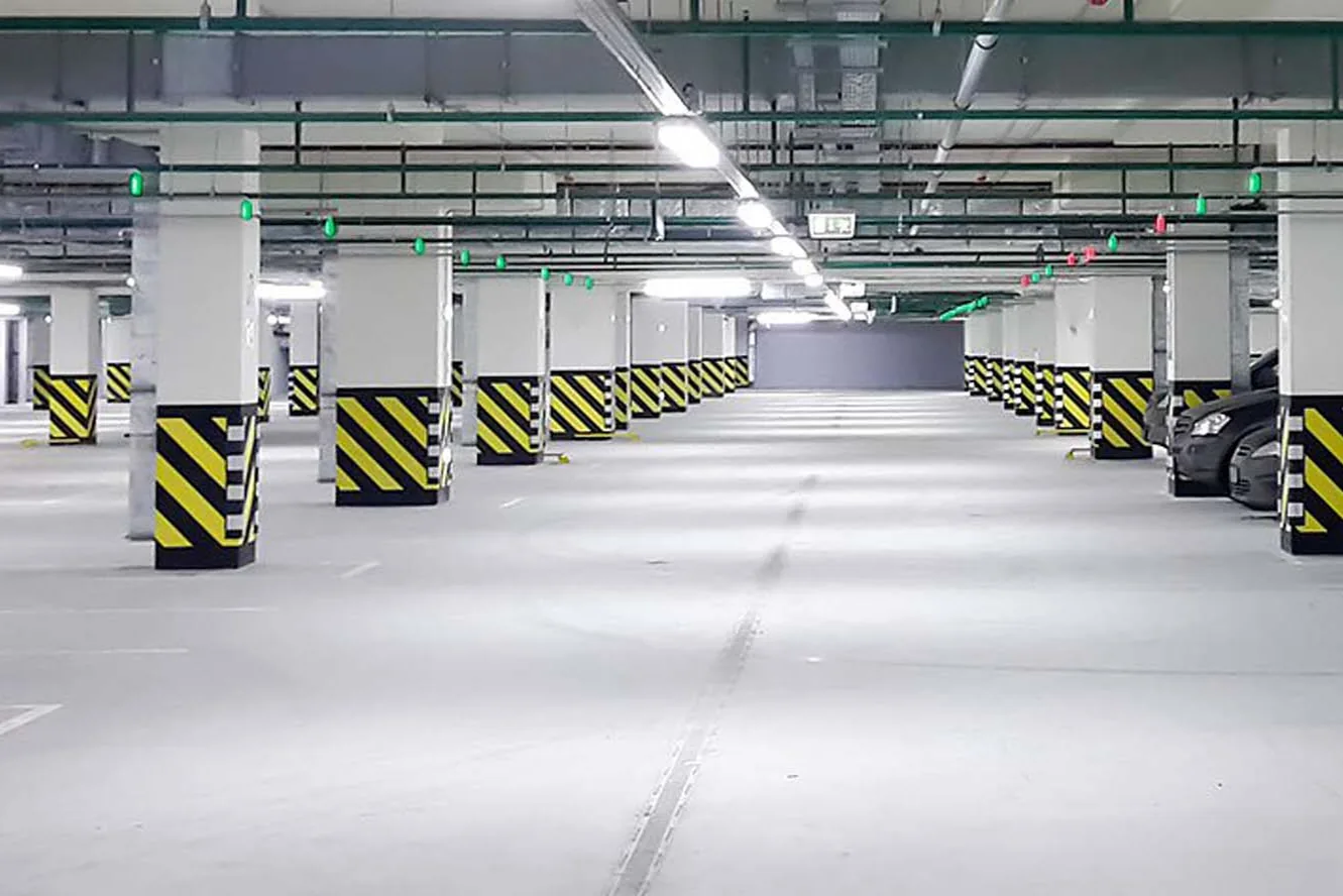 Parking spaces for all apartment types