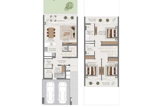 3 bedroom Townhouse