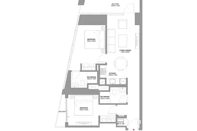 2 bedroom apartment