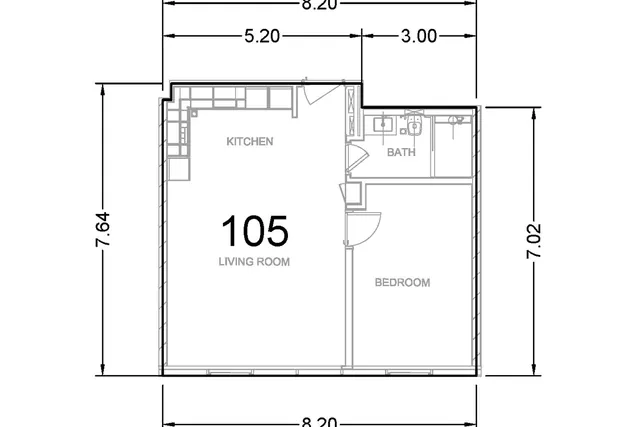 1 bedroom
