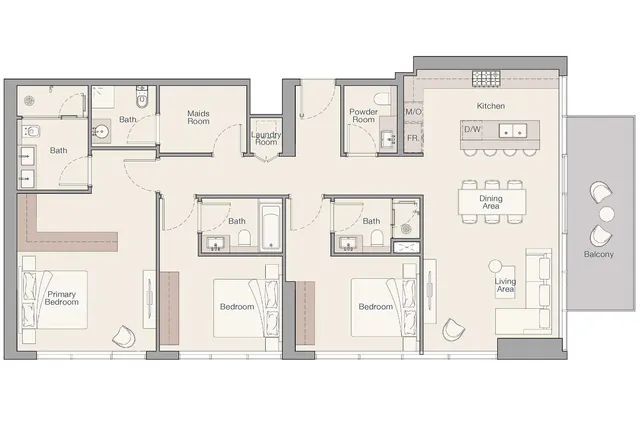 3 bedroom