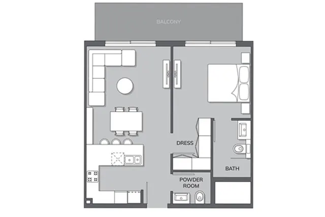 1 bedroom