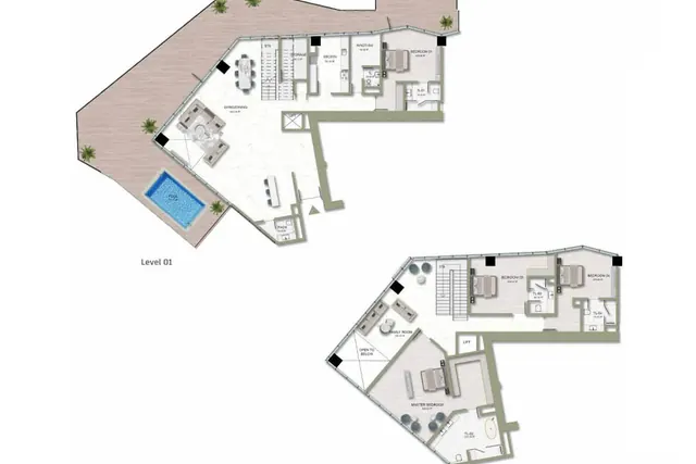 4 bedroom Penthouse