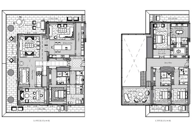 4 bedroom duplexes