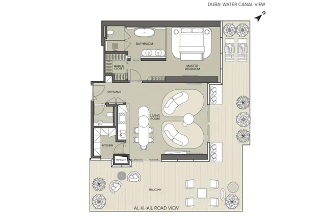 1 bedroom