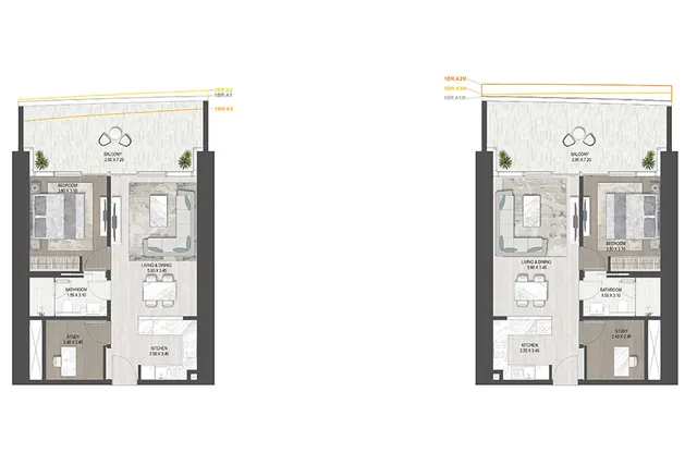 1 Bedroom apartment