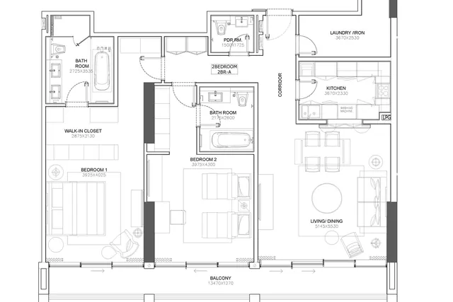 2 Bedroom