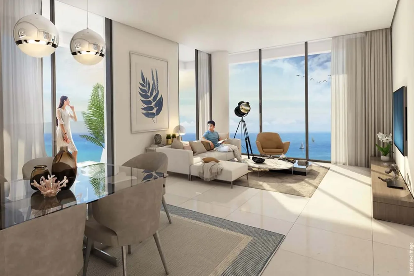 Modern interiors with high-quality finishes