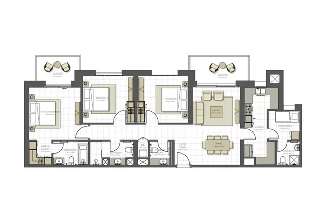 3 bedroom apartment