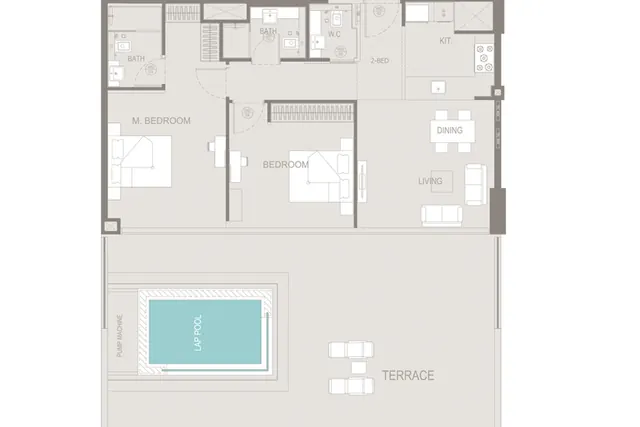2 bedroom